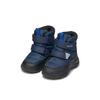 Winterboots GEOX "B BALTIC BOY B ABX", Kinder, Gr. 24, blau (navy, royalblau), Synthetik, Textil, sportlich, Schuhe, Klettstiefel, Snowboots mit Warmfutter, Größenschablone zum Download