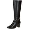 Stiefel CAPRICE "Caprice Stiefel Leder", Damen, Gr. 38, schwarz, Leder, casual, Schuhe