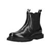 Stiefelette STEVE MADDEN "STEVE MADDEN Stiefelette Leder/Textil", Herren, Gr. 42, schwarz, Leder, Textil, casual, Schuhe
