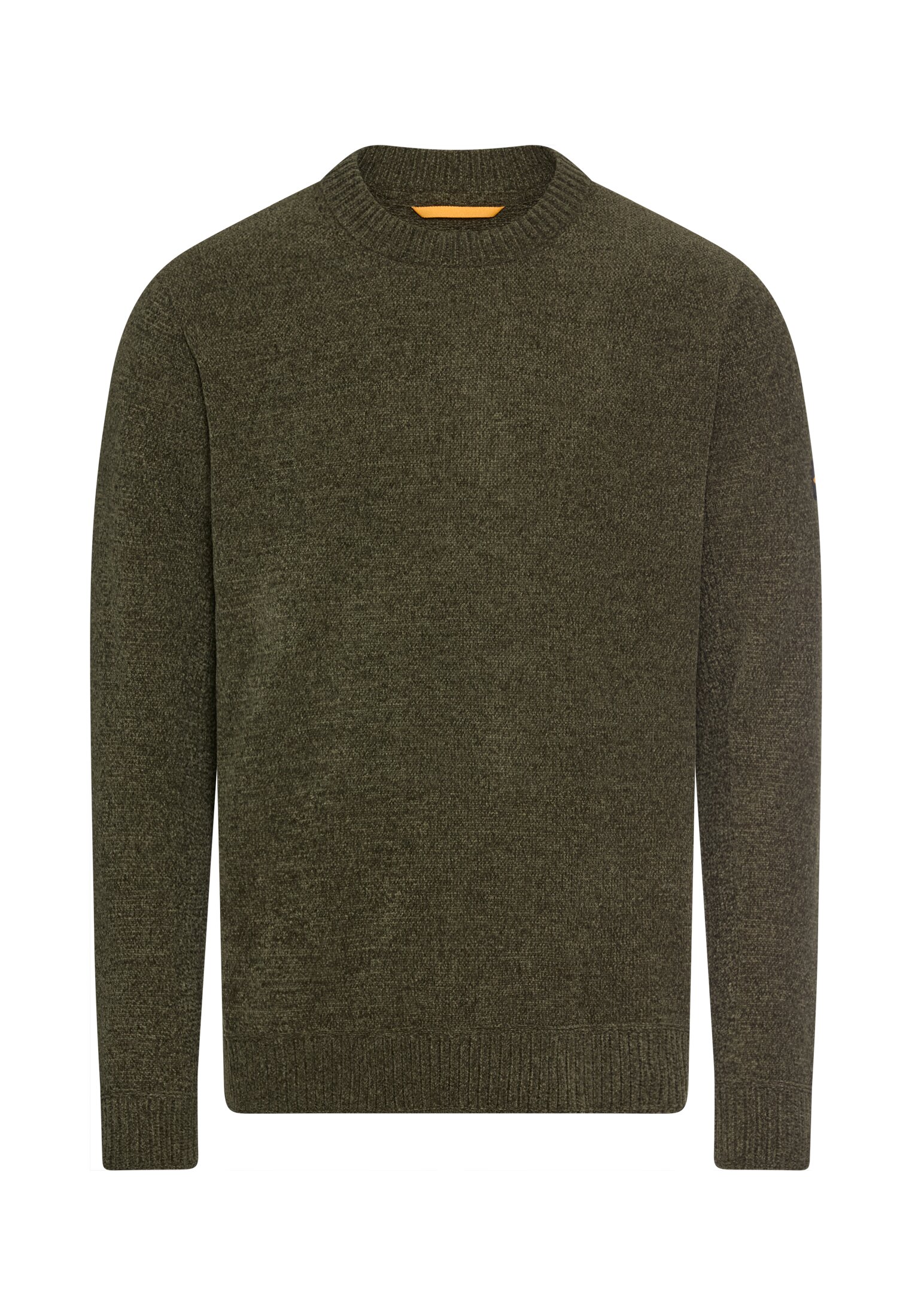 Strickpullover CAMEL ACTIVE, Damen, Gr. XL, forrest grün, Strick, Obermaterial: 100% Polyester, meliert, normal hüftbedeckend, Rundhals, Flachstrickbündchen, Pullover Strickpullover, mit Rundhalsausschnitt