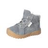 Schnürstiefelette PEPINO "Pepino Stiefelette Leder", Damen, Gr. 21, bunt (grau, grün), Leder, casual, Schuhe