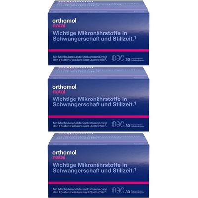 3x Orthomol Natal Tabletten/ Kapseln 3x30 St Kombipackung Image
