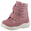 Winterstiefel PEPINO BY RICOSTA "Madlen WMS: mittel", Kinder, Gr. 24, rosa (rosa, weiß), Lederimitat, Textil, casual, Schuhe, Klettstiefel mit Sympatex, Lauflernschuh, Größenschablone zum Download