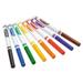 Crayola LLC Non-Washable Markers, Fine Point, Classic Colors, 8/Set | 6.7 H x 5.21 W x 0.8 D in | Wayfair CYO587709