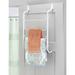 Whitmor, Inc Over The Door Towel Rack in Metal in White | 3.9 H x 17.3 W x 26 D in | Wayfair 7023-529