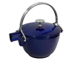 Staub Round 1 Qt. Kettle Teapot in Dark Blue