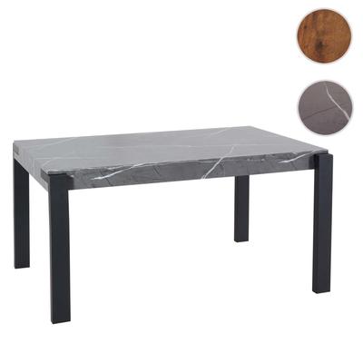 Esstisch HWC-L53, Tisch Küchentisch Esszimmertisch, Industrial Metall 140x80cm ~ Variantenangebot Image