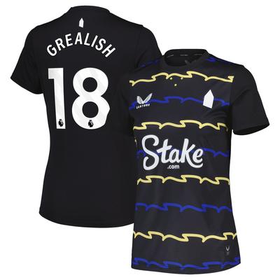 Everton Castore 2025-26 Ausweichtrikot - Damen mit Aufdruck Grealish 18 Image