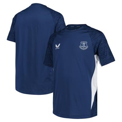 Everton Castore Trainer Trainingsoberteil - Marineblau - Kinder Image