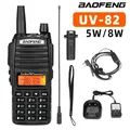 1PC La migliore vendita UV82 5/8W Telsiz BAOFENG Dual Band Walkie-Talkie UV-82 Walkie Talkie a lungo raggio