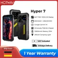 HOTWAV Hyper 7 5G Telefono robusto 10800mAh 6.6 ''FHD + 2K Display Telefono cellulare 280LM 64MP Smartphone 8GB 256GB Android 14 Cellulare