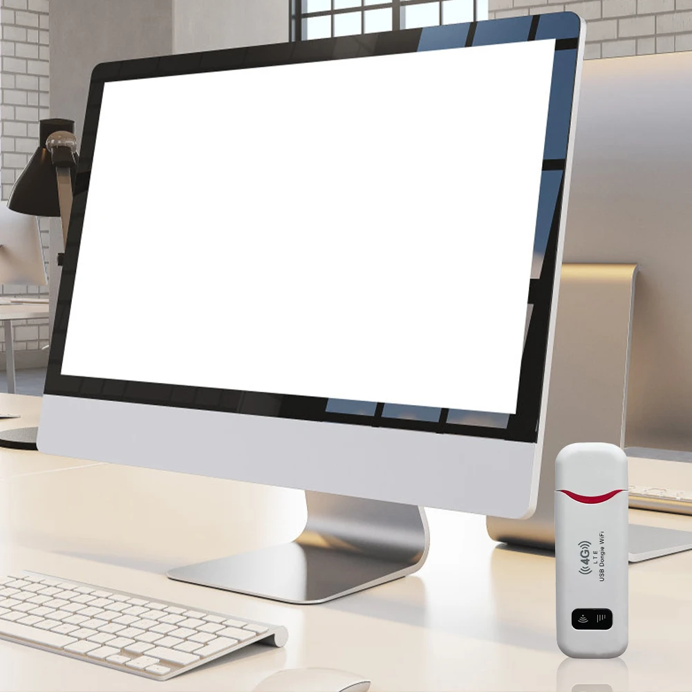 Tragbarer WiFi-USB-Modem-Stick, 4G LTE-WLAN-Router, 150 Mbit/s SIM-Kartensteckplatz, WLAN-Dongle, Taschen-Hotspot für Laptops, UMPC MID-Geräte Image