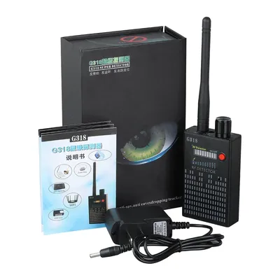 Wireless Cell Phone Detector Full Range Signal Anti-Spy Finder WiFi GSM Spy Listening Device 1-8000 MHz RF Signal Detector GPS