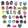 Neue 39 stücke Fortnite Sammlung Schuh Blume Cartoon Lustige Schuh Clog Fit Kawaii Schnalle Sandalen Diy Prop Geburtstag Weihnachten Geschenke