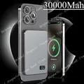 PowerBank magnetico wireless portatile da viaggio Ricarica rapida Batteria esterna digitale ad altissima capacità PowerBank per iPhone Magsafe