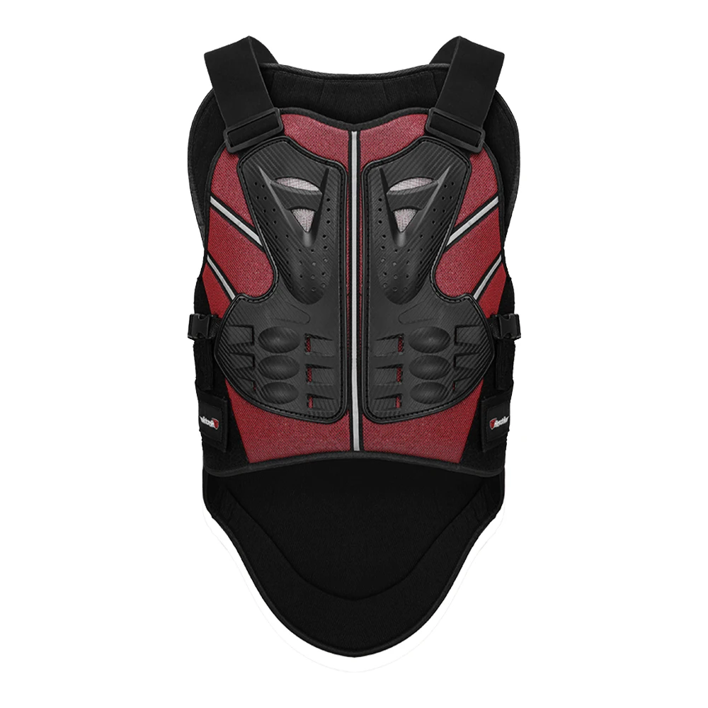 Ganzjahres-Motorradpanzerung, Brust- und Rückenschutz, Motorradausrüstung für Herren und Damen, Offroad-Reitschutzgerät Image