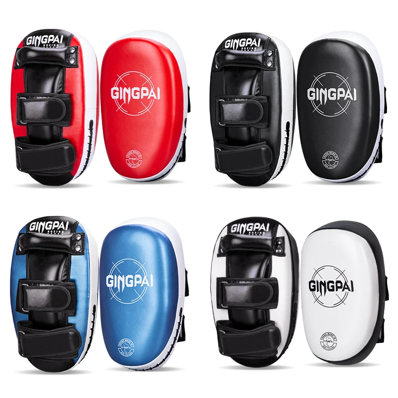 1 Stück Taekwondo Kick Pad PU Muay Thai Pads MMA Karate Kick Pads Kickboxen Training Pads Kampfsport Stanzpads Leder Strik Image