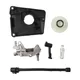 Kit pompa olio per motosega cinese 4500 5800 45CC 52CC 58CC coperchio pompa ingranaggio a vite senza fine coperchio pompa olio filtro olio tubo olio