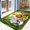 1PC Wild animals pattern Door Mats Kitchen Rugs Non-Slip Home Pop Bathroom Rugs Bath Mat Carpet for Home Sink Laundry Decor