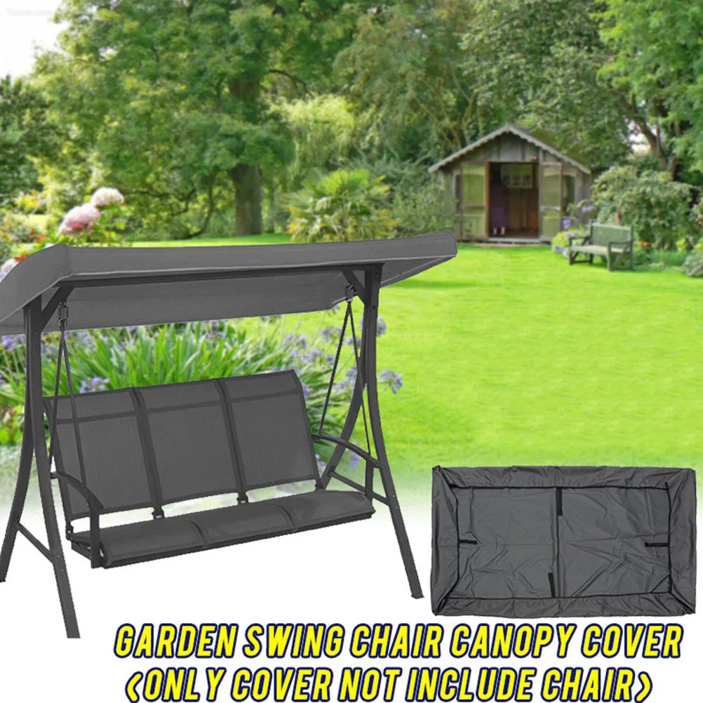 Wasserdicht Canopi UV Widerstehen Wind Proof Schaukel Baldachin Garten Stuhl Zelt Veranda Top Abdeckung Schaukel Dach Schaukel Garten Dach Image