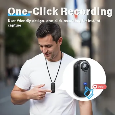 Kleine 4K Kamera Wireless WiFi Action Cam Helm Moto Sport Recorder HD Mini Körper Camcorder Vlog Fotografie Stil Gadget Design