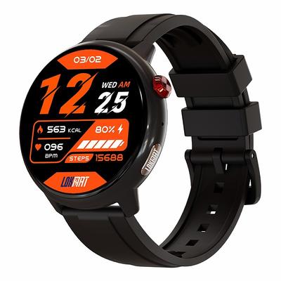 LOKMAT SKY GT Smart Watch 1.43 inch 4G LTE Cellular Smartwatch Phone 3G 4G Bluetooth Pedometer Call Reminder Activity Tracker Compatible with Android iOS Women Men GPS Long Standby Hands-Free Calls