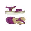 La Shoe Damen Sandale, Gr. 39, flieder, kein Etikett