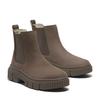 Chelseaboots TIMBERLAND "GREYFIELDMID CHELSEA BOOT", Gr. 42, braun (medium braun nubuck), Leder, sportlich, Schuhe, Winterstiefel, Schnürstiefel, Winterschuhe