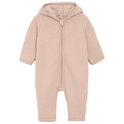 Huttelihut - Baby's Pram Suit Wool Fleece - Overall Gr 98 rosa Image