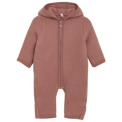 Huttelihut - Kid's Pram Suit Wool Fleece - Overall Gr 56 braun Image