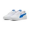 Sneaker PUMA "COURT CLASSIC CLEAN JR", Gr. 39, puma weiß, mountain blau, Synthetik, sportlich, Schuhe