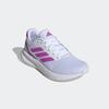Laufschuh ADIDAS PERFORMANCE "RUNFALCON 5", Gr. 38,5, cloud weiß, lila burst, semi blau burst, Textil, Synthetik, sportlich, Schuhe