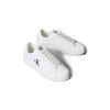 Sneaker CALVIN KLEIN JEANS "CUPSOLE LACE UP PU MG", Damen, Gr. 41, weiß, Textil, Lederimitat, unifarben, sportlich, Schuhe, Schnürschuh, Halbschuh, Freizeitsneaker, Casual-Schnürer mit CK-Logo
