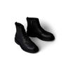 Schnürboots CALVIN KLEIN JEANS "COMBAT ESS LACE UP ZIP BOOT LTH", Herren, Gr. 41, schwarz, Leder, unifarben, klassisch, Schuhe, Schnürstiefelette, Casual-Boots mit Reißverschluss