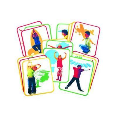 S&S Worldwide Yoga Cards (Pack of 16)
