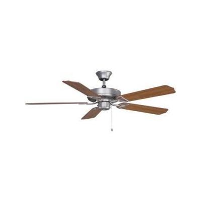 Aire Decor Builder Series Satin Nickel 52-Inch Energy Star Ceiling Fan with Cherry Blades