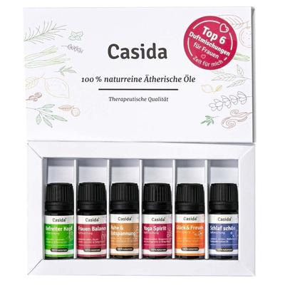 TOP 6 Duftmischungen für Frauen Zeit mich 6x5 ml Ätherisches Öl Image