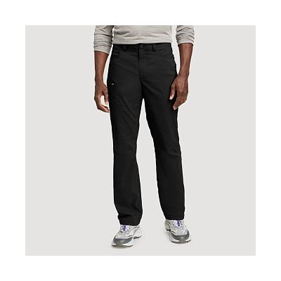 Eddie Bauer Men's Rainier Fleece-Lined Cargo Pants - Black - Size 38/32