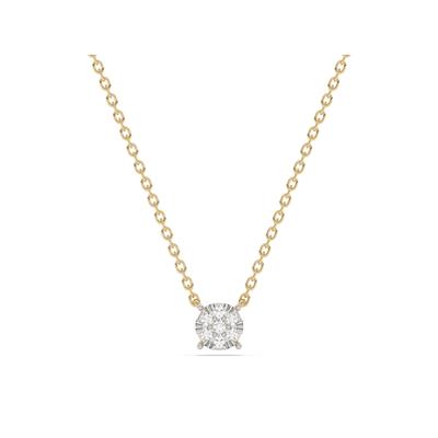 Diam Addict Halskette 585 Gelbgold mit im Labor gezüchtetem Diamanten Image