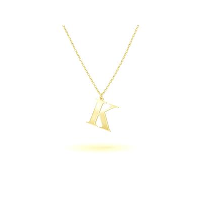 BEKA&BELL Anhänger mit Kette 925-Sterling Silber vergoldet Glänzend 45cm Image