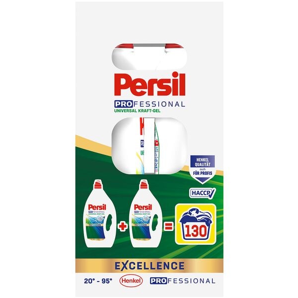 Persil Waschmittel »UNIVERSAL KRAFT-GEL TIEFENREIN« 2x 65 WL grau Image