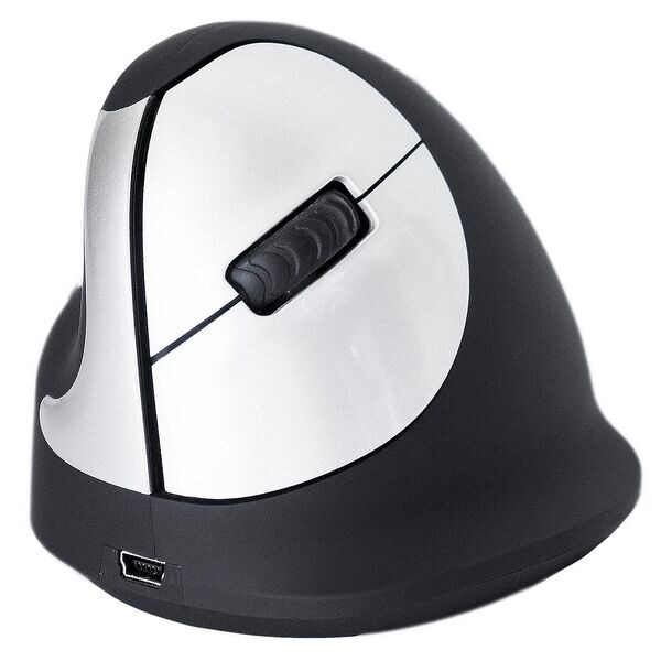 R-GO TOOLS Ergonomische Maus HE Ergo Vertical Mouse Größe M links, 7.5x8.3x10.6 cm Image