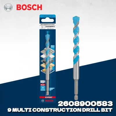 BOSCH 2608900583 EXPERT HEX-9 Multi Construction Drill Bit 12 MM Hex Shank Bit Impact Drill Bit Accessories