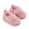 ​ ​ „Baby Mädchen Schuhe 0-18 Monate Weiche Sohle Anti Slip Lauflernschuhe Cartoon Loafers Niedliche Atmungsaktive Kleinkind Lernschuhe Frühling A