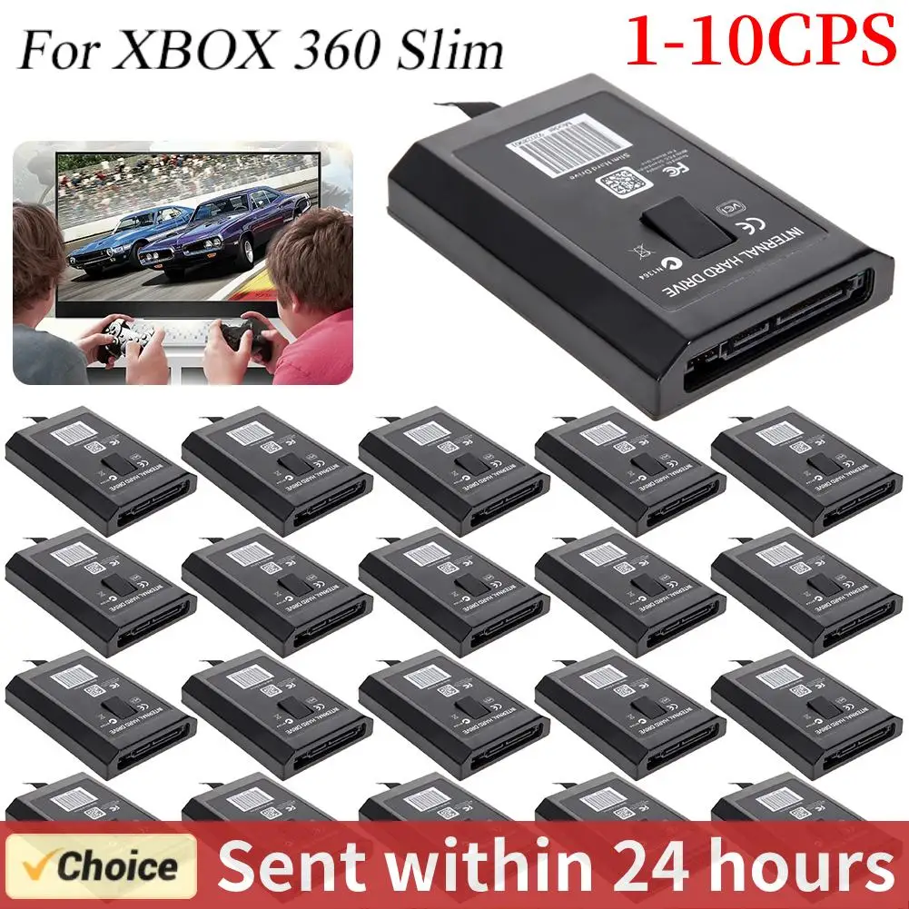 Kunststoff-HDD-Innengehäuse für 20 GB, 60 GB, 120 GB, 250 GB, tragbare Innengehäuse, Spielzubehör, Ersatz für XBOX 360 Slim Image