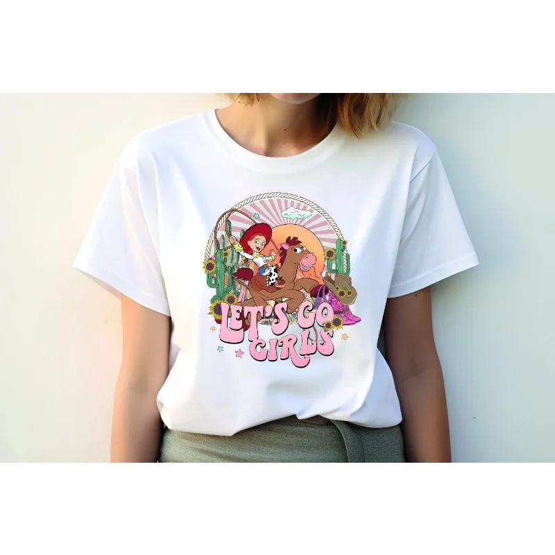 Toy Story Jessie T-Shirt, Disney Bullseye Shirt, Disneyland Toy Story T-Shirt, Disneyland Matching Tee, Kid Shirt Familiengeschenk Image