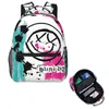 Blink 182 Punk Smile Rucksack, heißer Verkauf, Tagesrucksack, große Kapazität, für Jungen und Mädchen, Büchertasche, Schultasche, Umhängetaschen für Männer und Frauen