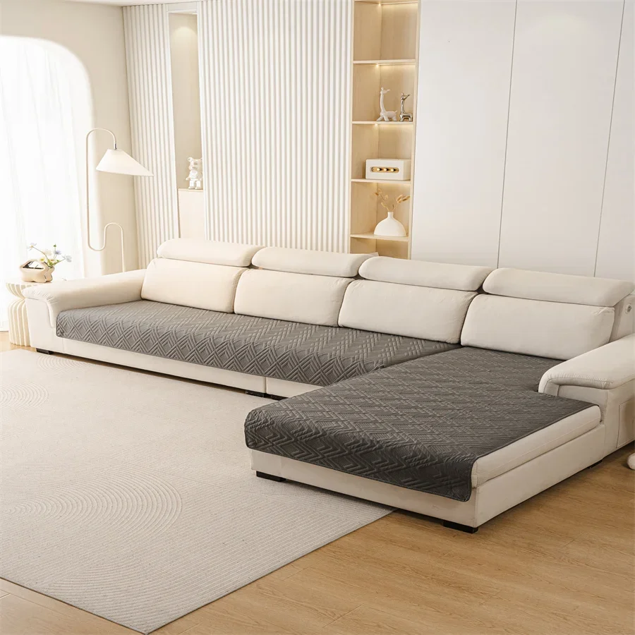 Universal Sofa Kissen Leder Sofa Kissen Rückenlehne Abdeckung Handtuch Chinesischen Stil Einfache Moderne Nicht-Slip Sofa Abdeckung Tuch Image