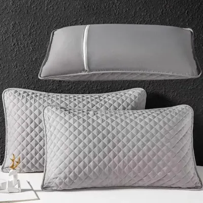 Cotton Pillow Cover Head oil Anti Mite Pillow Case Protector Waterproof Isolation layer Pillow core protection household
