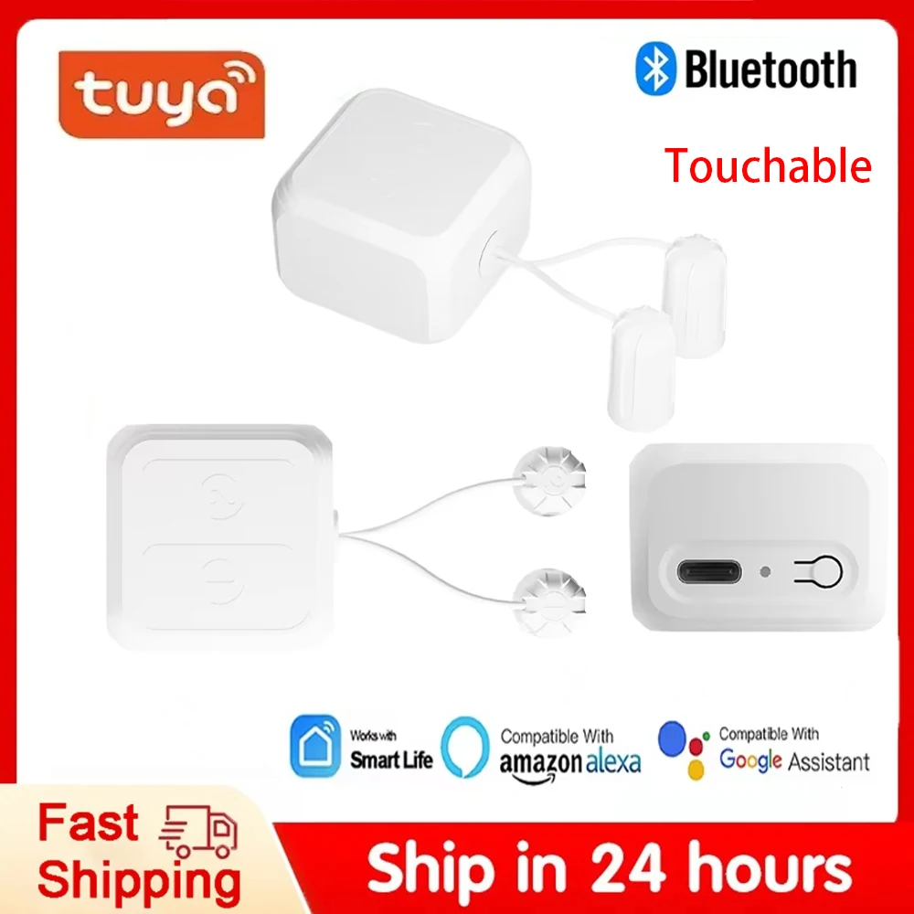 Tuya Fingerbot Touchscreens Bluetooth Wireless Touch Schalter Roboter Fernbedienung Arbeit mit Alexa Google Home Sprachassistent Smart Life Image